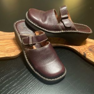 Born Mary Jane Wedge Clog